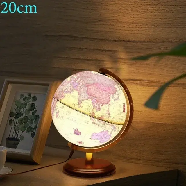 Achat Immédiat Led desk lamp with decorative rotating globe