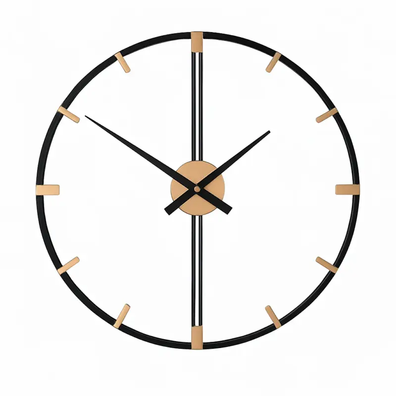 Large silent designer wall clock for home decor Remise