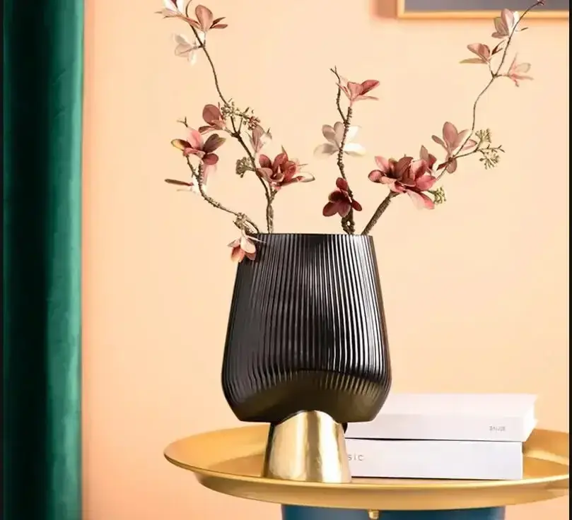 Meilleur Prix Lightweight glass vase for nordic decoration and floral arrangement