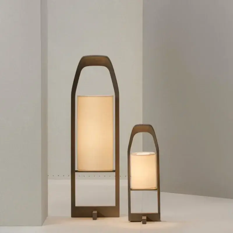 Offre Spéciale Japanese wabi sabi wooden floor lamp for interior decoration with a...