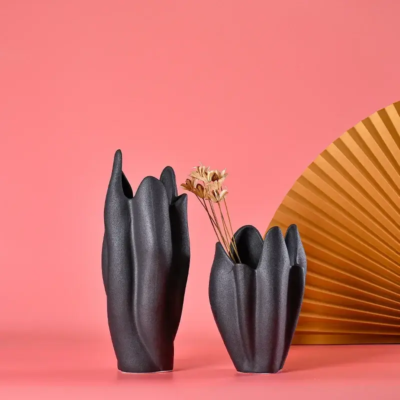 Expédition Rapide Ceramic vase craft for decorative flower arrangements