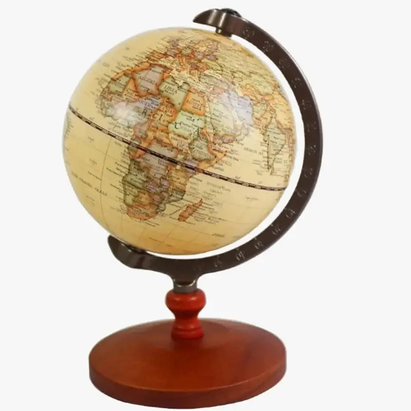Vintage rotating decorative world globe for children Nouveauté