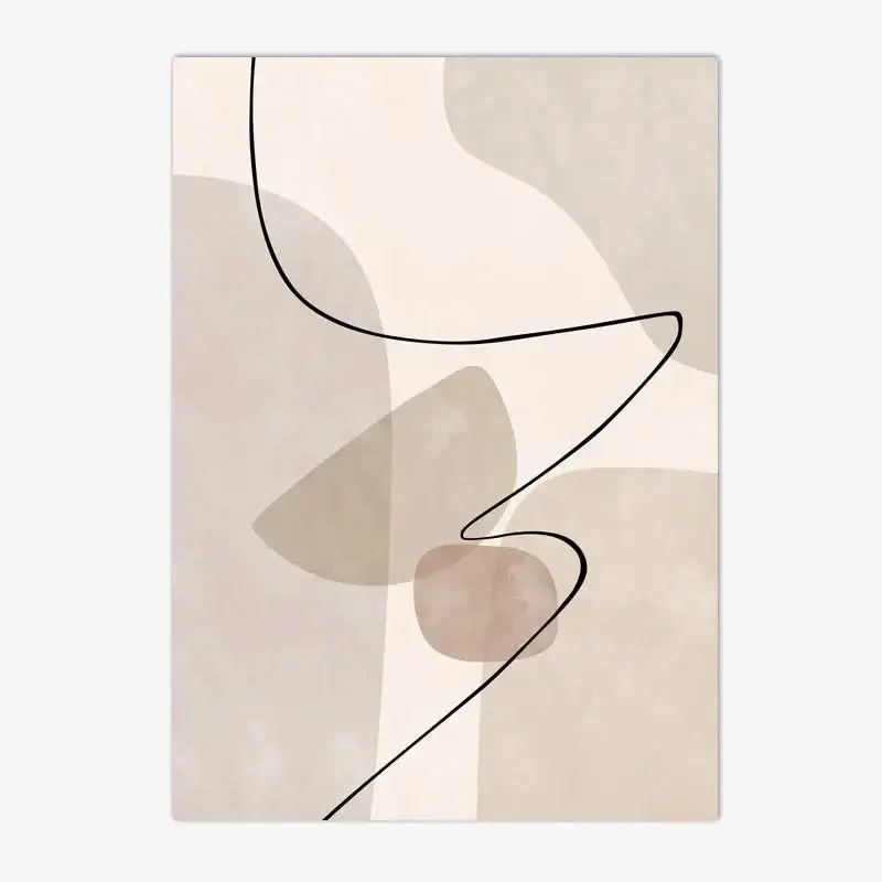 Marque Modern geometric abstract wall art painting for home decor
