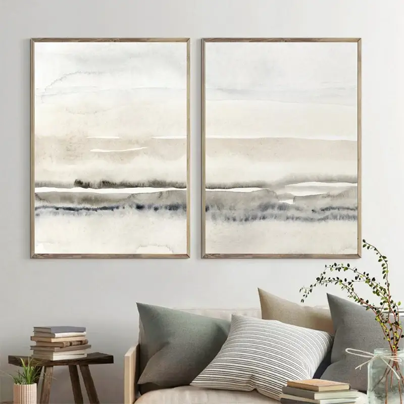 Offre Limitée Minimalist abstract paintings for modern wall decor