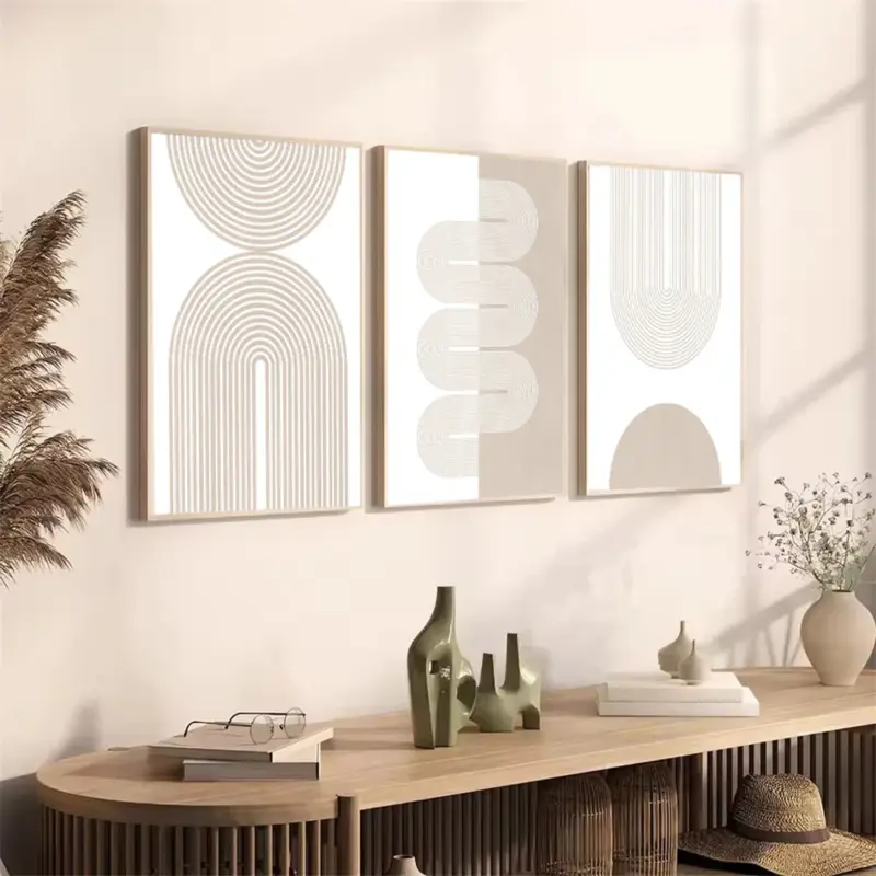 Vente Flash Geometric boho minimalist wall art for modern decor