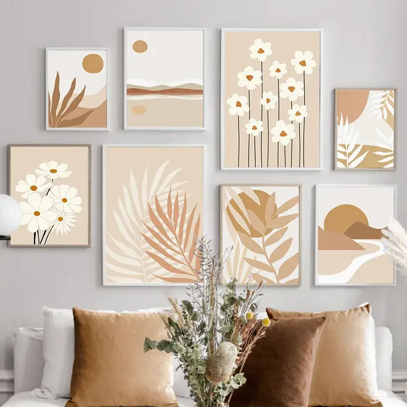 Bohemian rainbow wall art for modern home decor Achat Immédiat