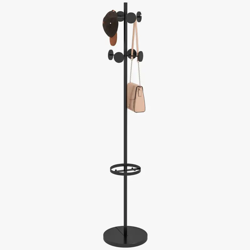 Original tree-shaped shelf with designer umbrella stand Meilleur Choix