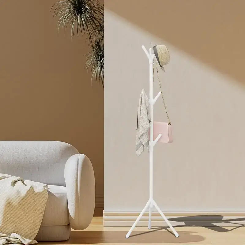 Tree-shaped coat rack freestanding clothing storage rack Top Vente