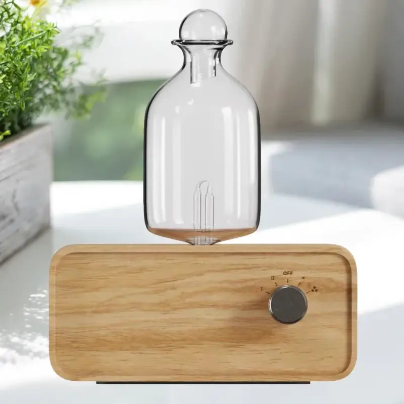 Top Vente Glass essential oil diffuser with professional nebulizer