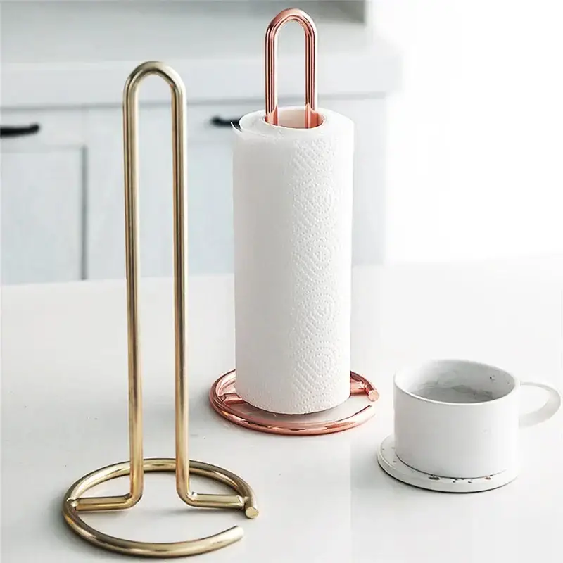 Stainless steel roll holder for paper towels and napkins Petit Prix