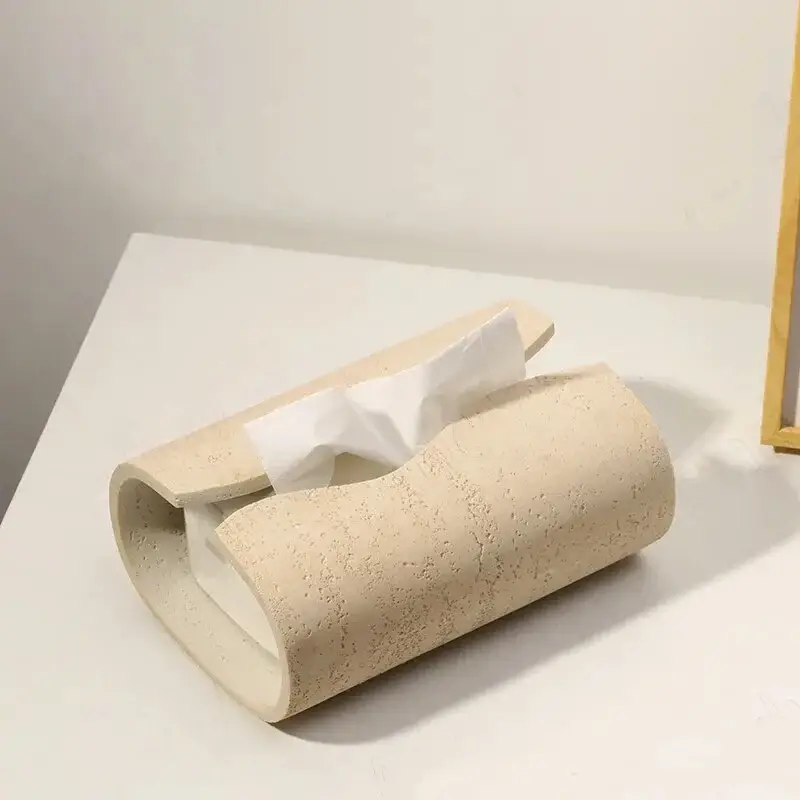 Achat Immédiat Modern resin tissue box for creative decoration
