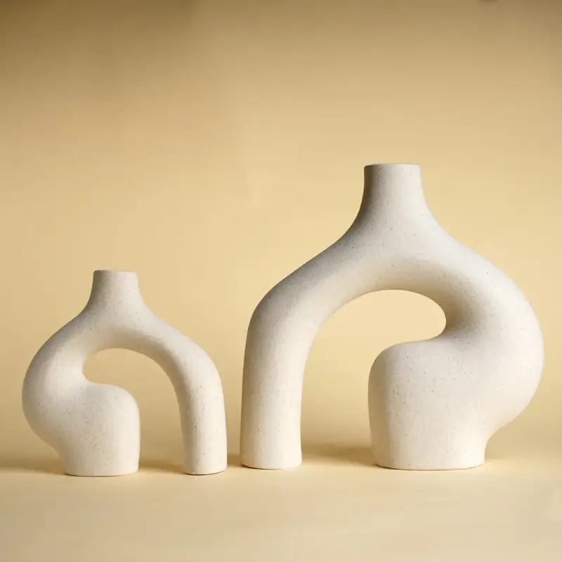 Promotion Saisonnière Nordic ceramic vase for modern minimalist decoration