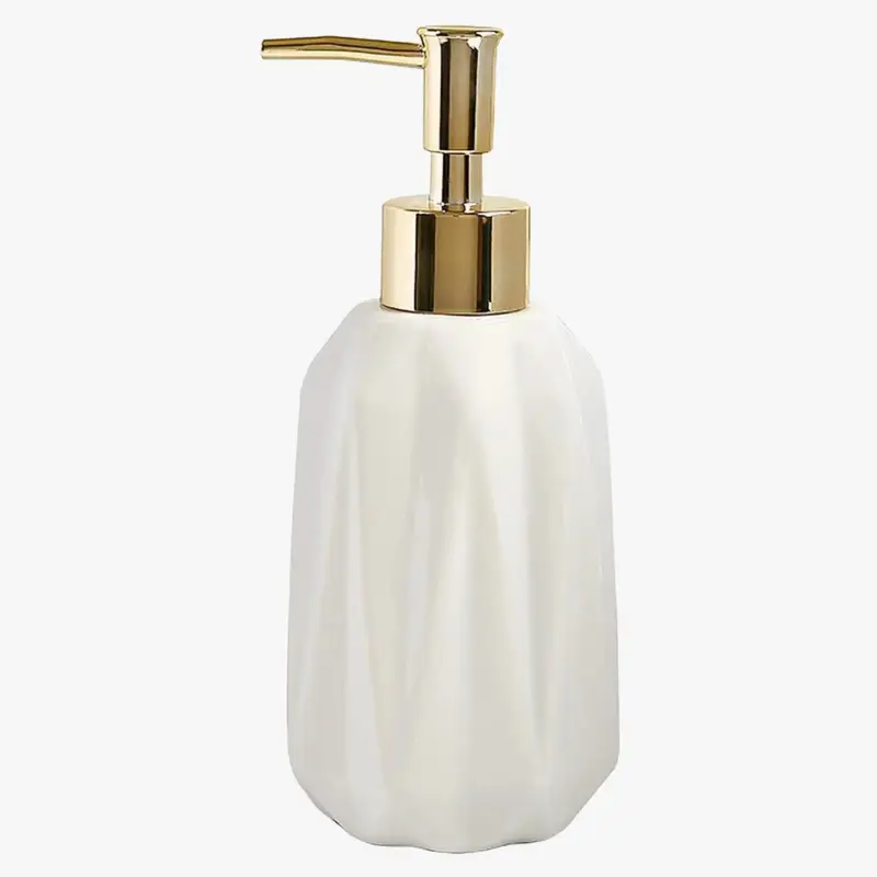 Ceramic soap dispenser with refillable pump for liquid Livraison Express
