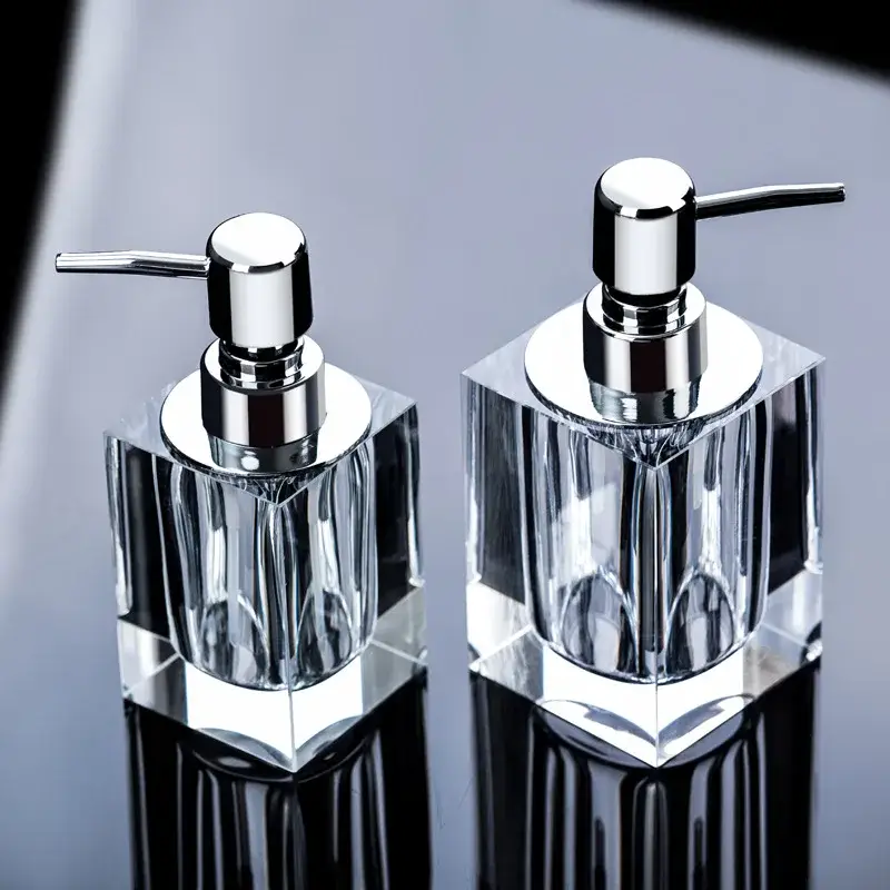 Promotion Saisonnière Creative and practical glass soap dispenser for bathroom