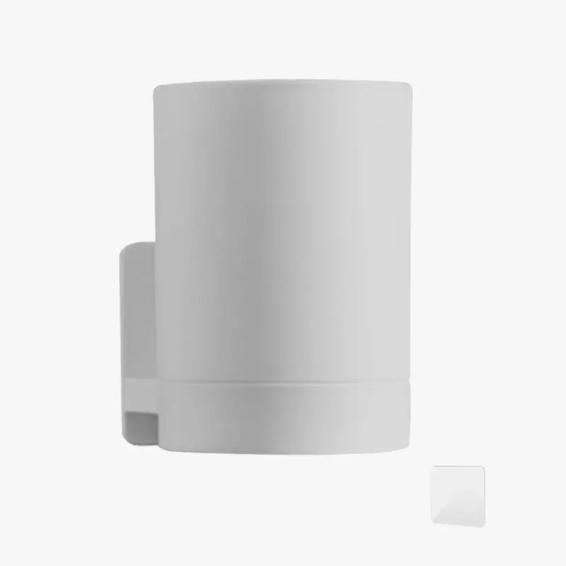 Vente Directe Wall-mounted toothbrush holder with no-drill bathroom storage