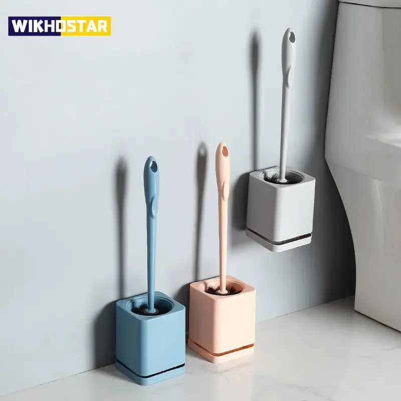 Long-bristle toilet brush for easy and quick cleaning Vente Flash