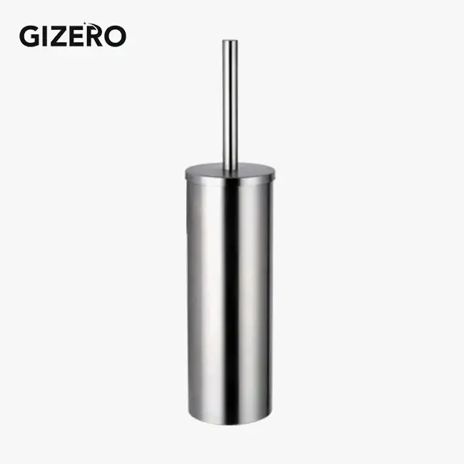 Durable and practical stainless steel toilet brush holder, wall mou… Populaire