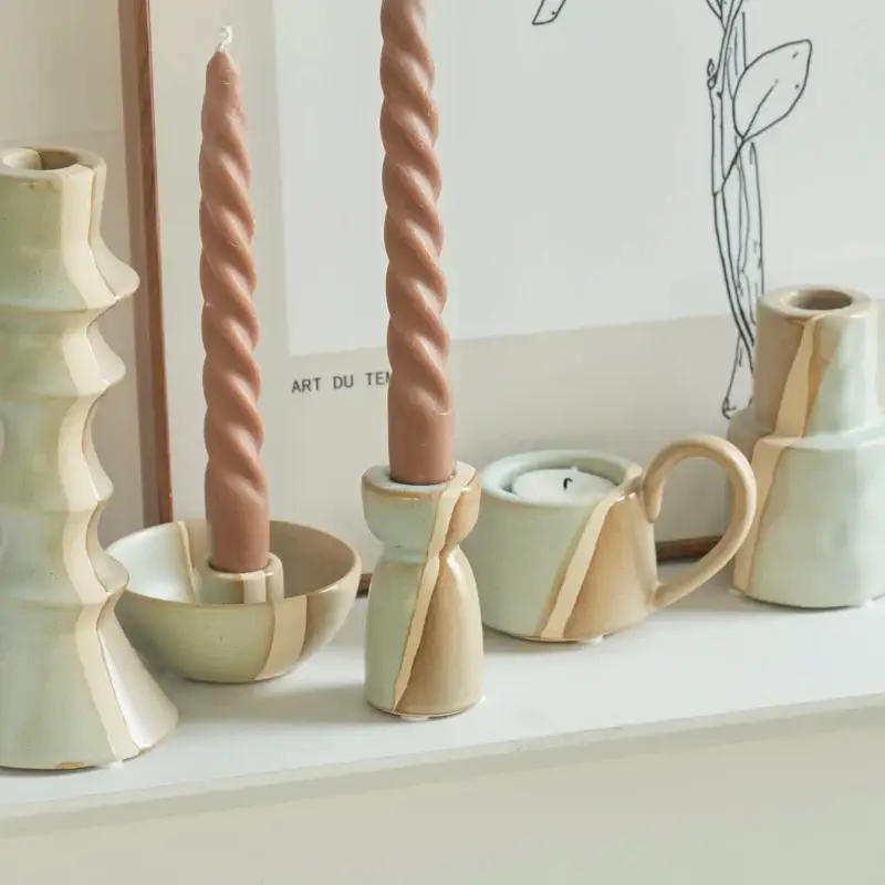 Must-Have Nordic ceramic candle holder for decoration and weddings