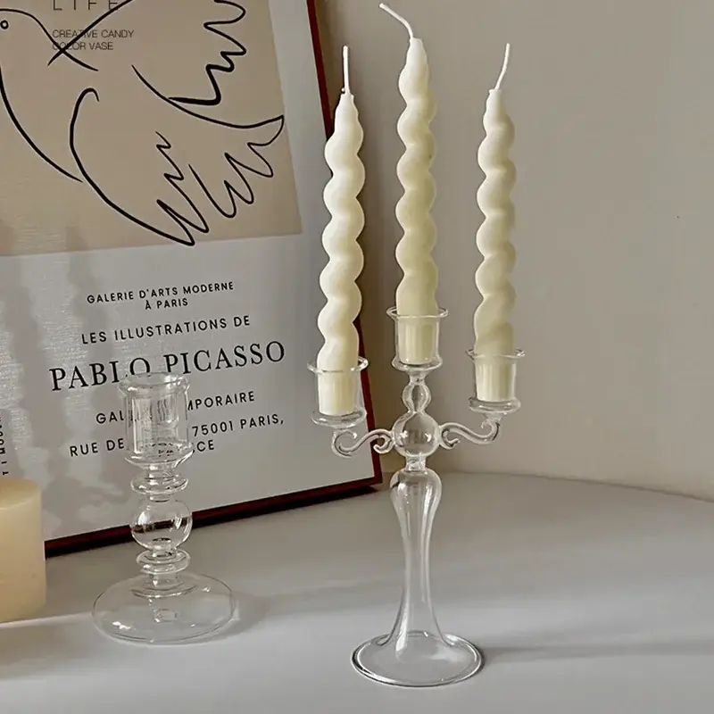 Decorative three-head candle holder for all occasions Satisfait Ou Remboursé