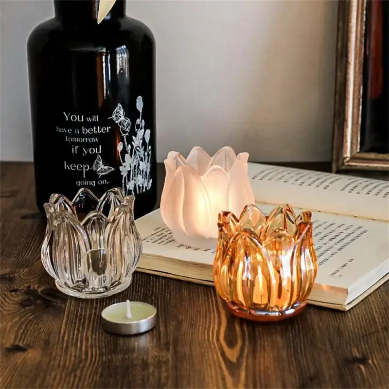 Romantic dinner accessories candle holders cups and candles Commande En Gros