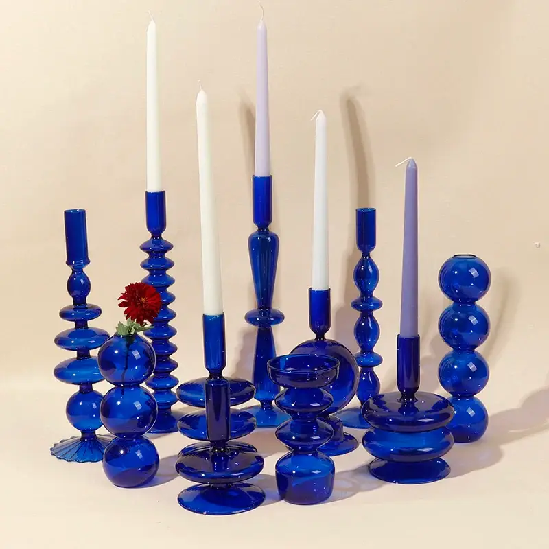 Haute Qualité Glass candle holders for romantic decoration and parties