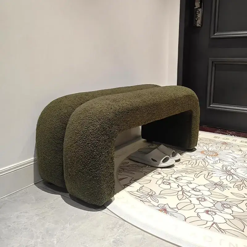 Prix Promo Lambswool bench for indoor and outdoor use