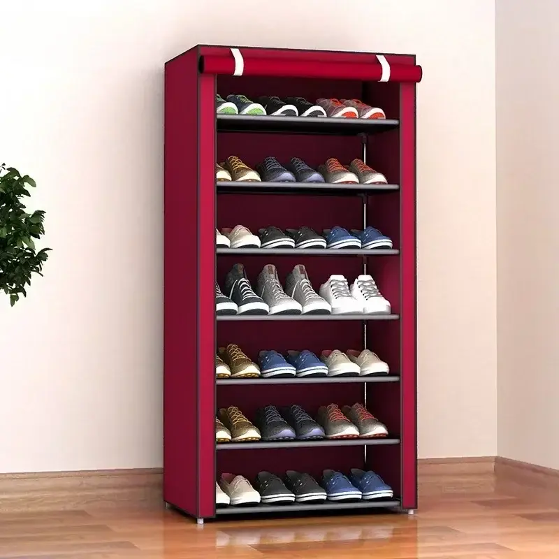 Acheter Direct Economical and practical multi-layer dustproof shoe rack