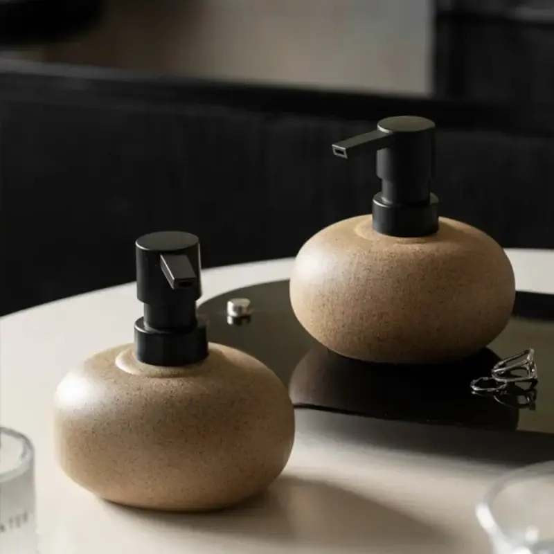 Prix Réduit Nordic ceramic soap dispenser for bathroom