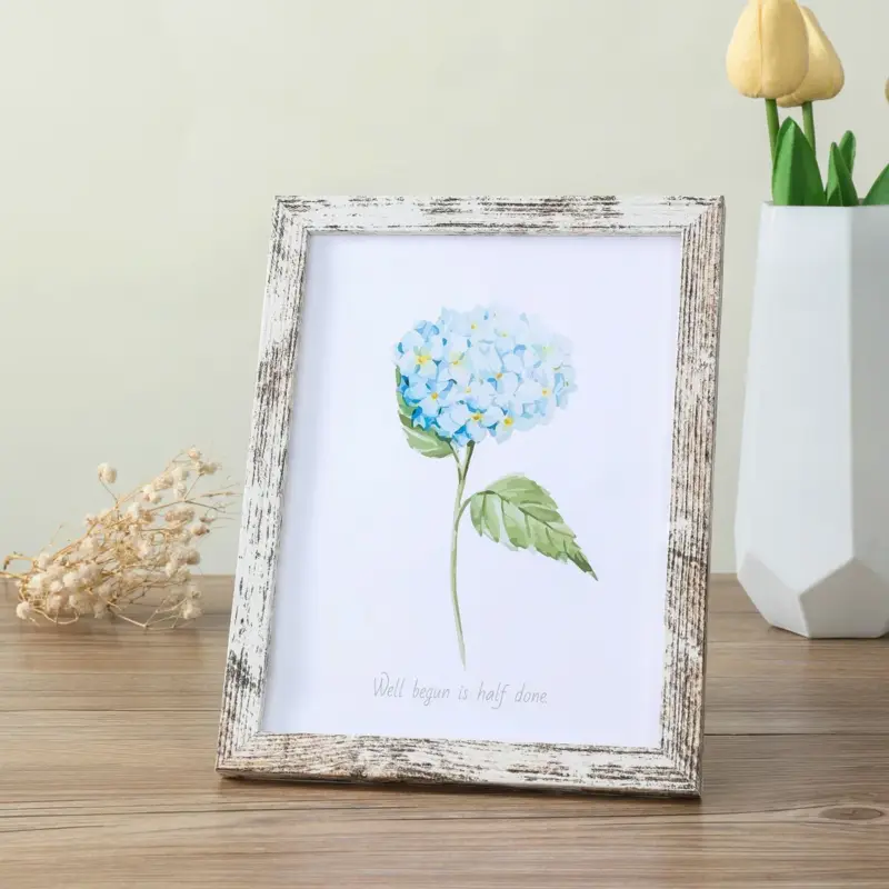 Prix Choc Wooden hanging photo frame with plexiglass for photo display