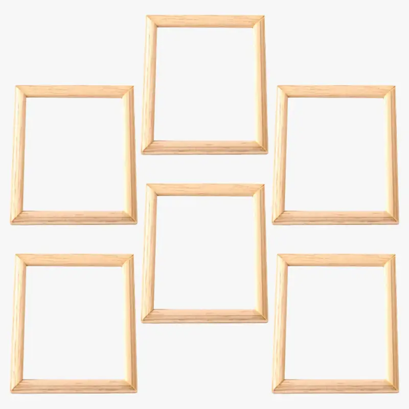 Miniature wooden photo frame for dollhouse decoration Seulement Aujourd'hui