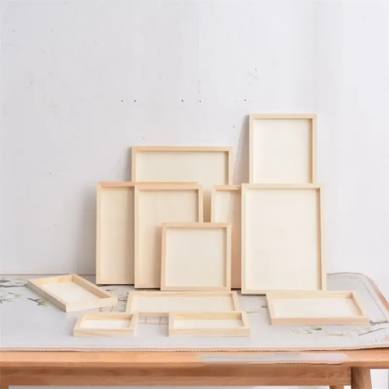 Dernier Modèle Creative wooden clay frame for children and decoration