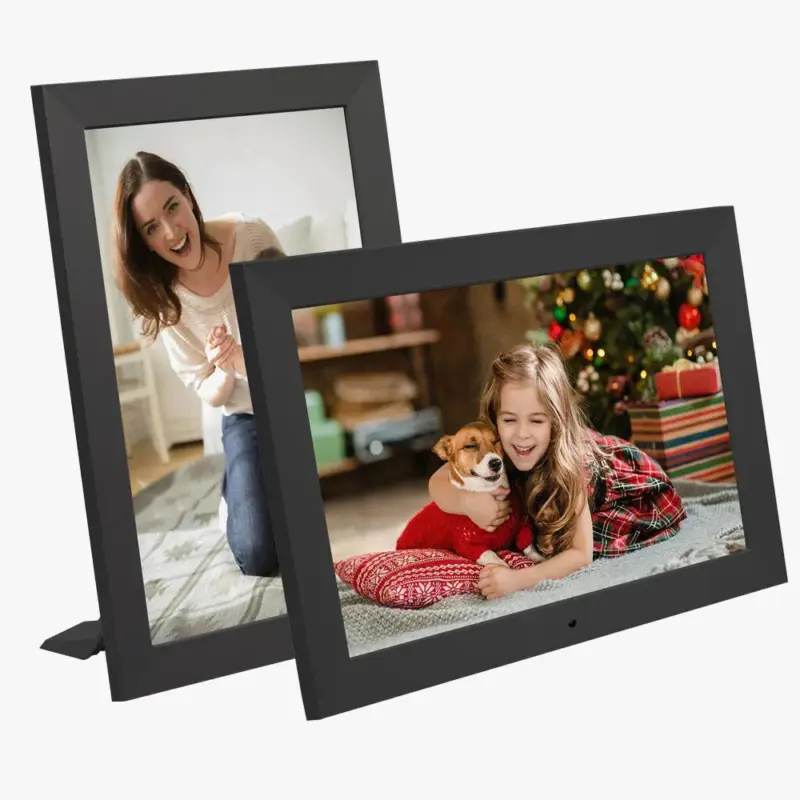 Digital photo frame with music, film and clock Remise