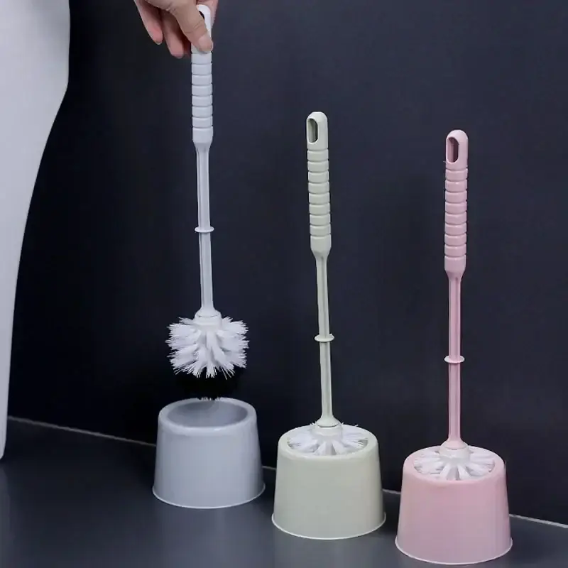 Luxury toilet brush with long handle for effective cleaning Vente Flash