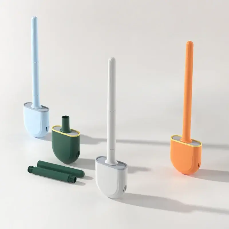 Silicone brush with holder and soft bristles for quick cleaning Super Prix
