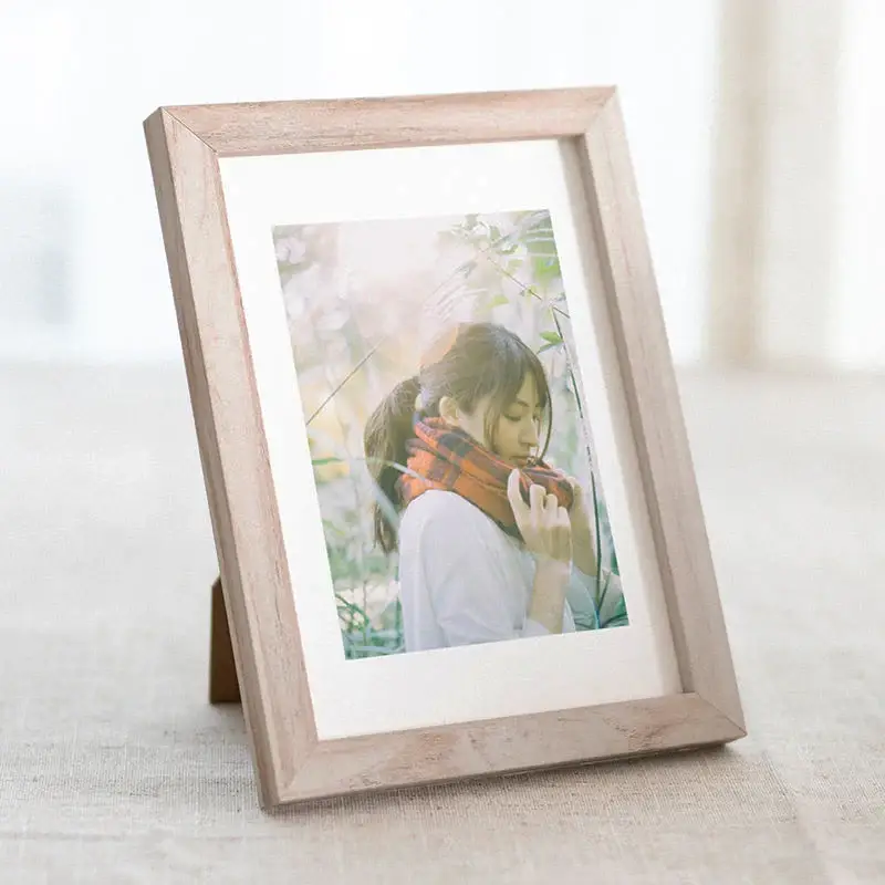 Solde Vintage wooden photo frame for decoration and gift