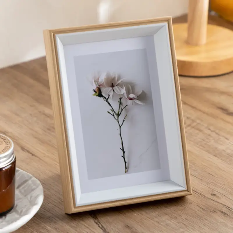Wooden wall photo frame for decorative gift Haute Qualité