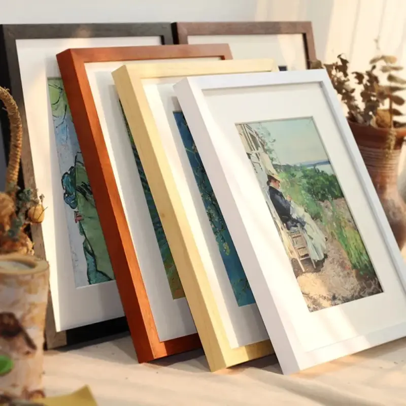 Wooden frame for painting and photo with mount Achat Immédiat