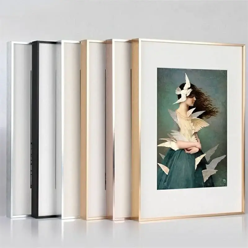 Haute Qualité Aluminium photo frame for indoor wall decoration