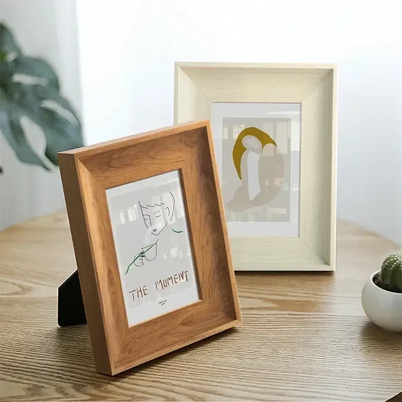 Certifié Elegant vintage wooden photo frame for wall and table decoration