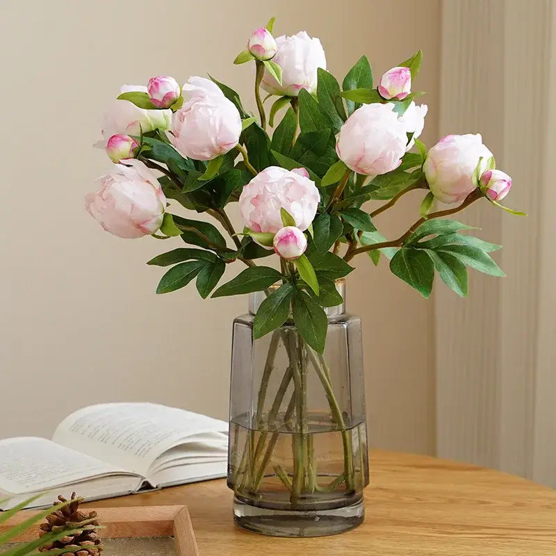 Quantité Limitée Artificial peony flower heads for decoration and crafts