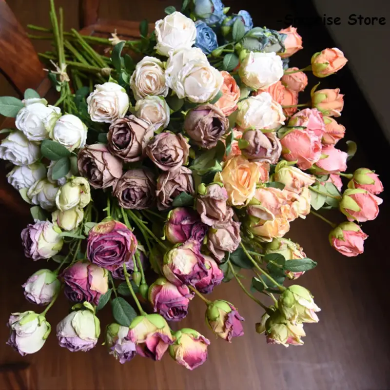 Livraison Express Silk peony bouquet for wedding decoration