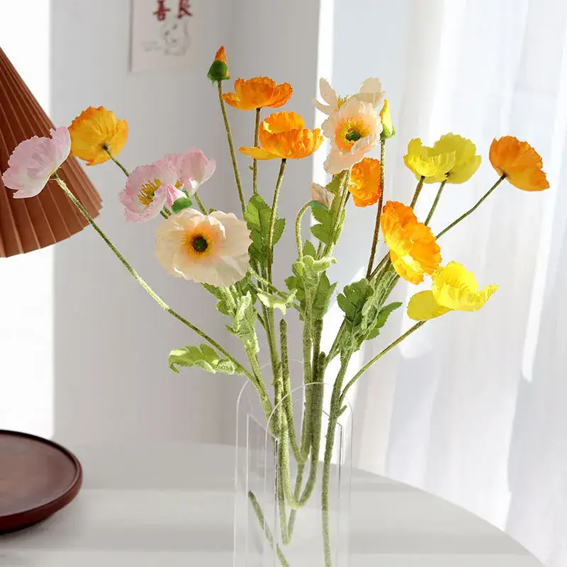 Artificial silk flowers for wedding and table decoration Commander Vite