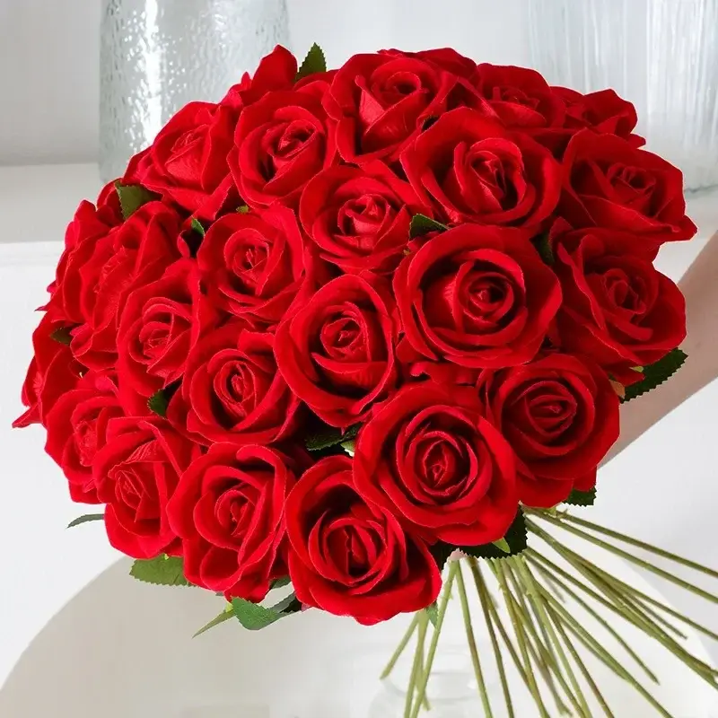 Set of 100 artificial roses for wedding and party decoration Meilleur Choix