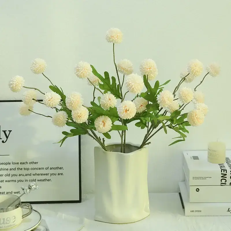 Artificial chrysanthemum branch for elegant floral decoration Super Prix