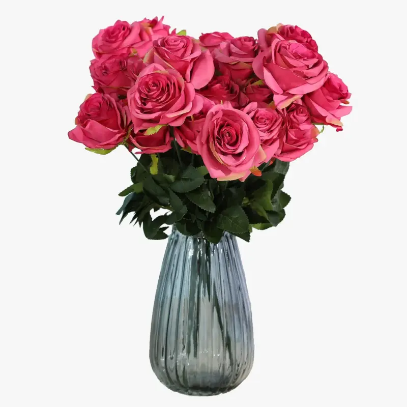 Artificial rose bouquet for weddings and home decor Meilleure Vente