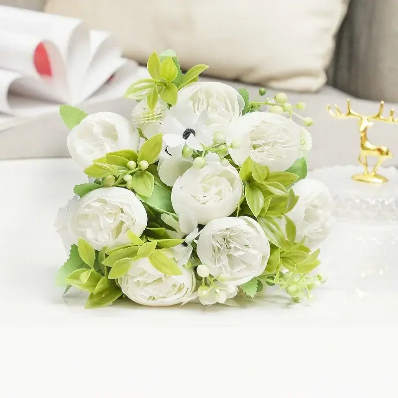 Populaire Artificial peony bouquet for weddings and festive decor