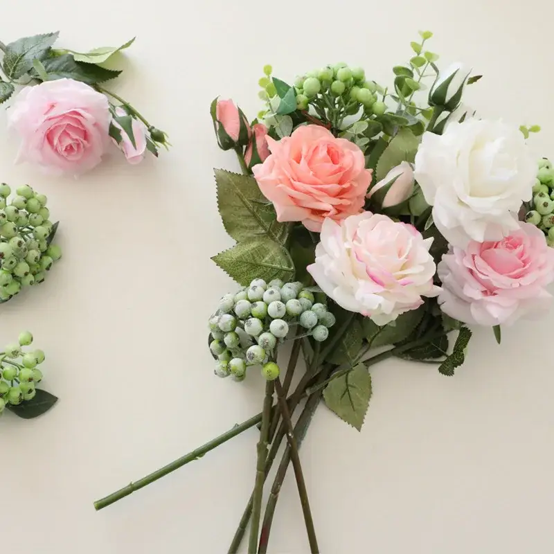 Usine Directe Artificial latex flower for realistic floral decoration