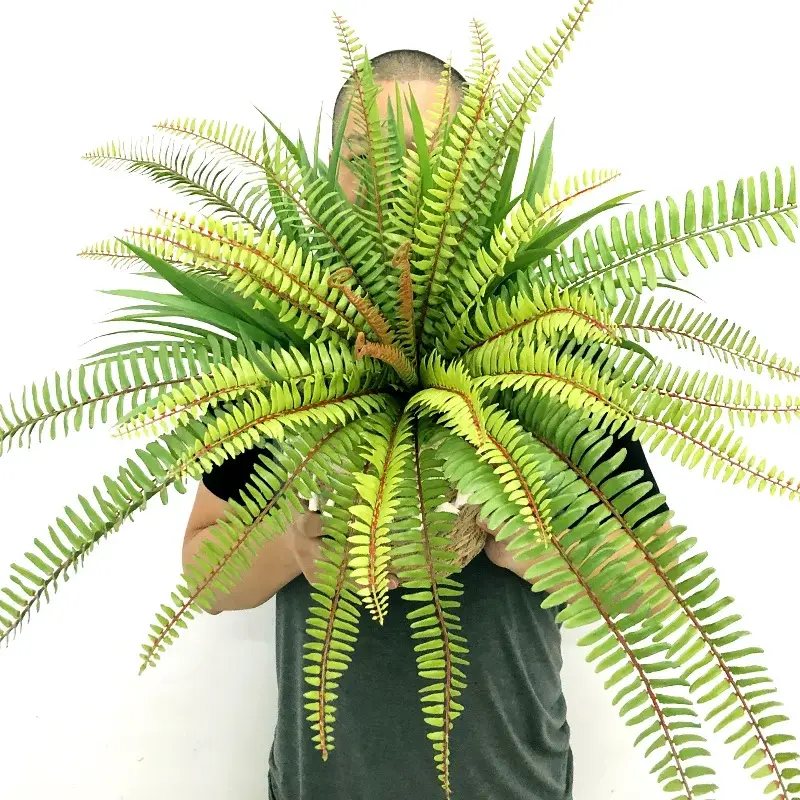Large artificial fern decorative palm tree for outdoor use Offre Du Jour