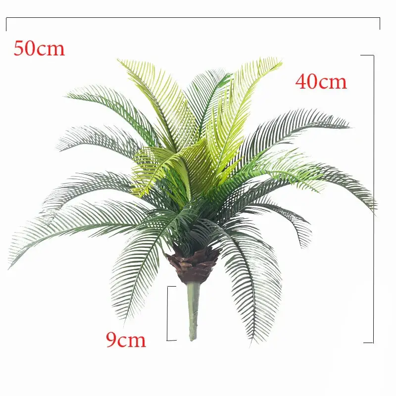 Artificial cycas palm tree tropical decoration for indoors Nouvelle Collection