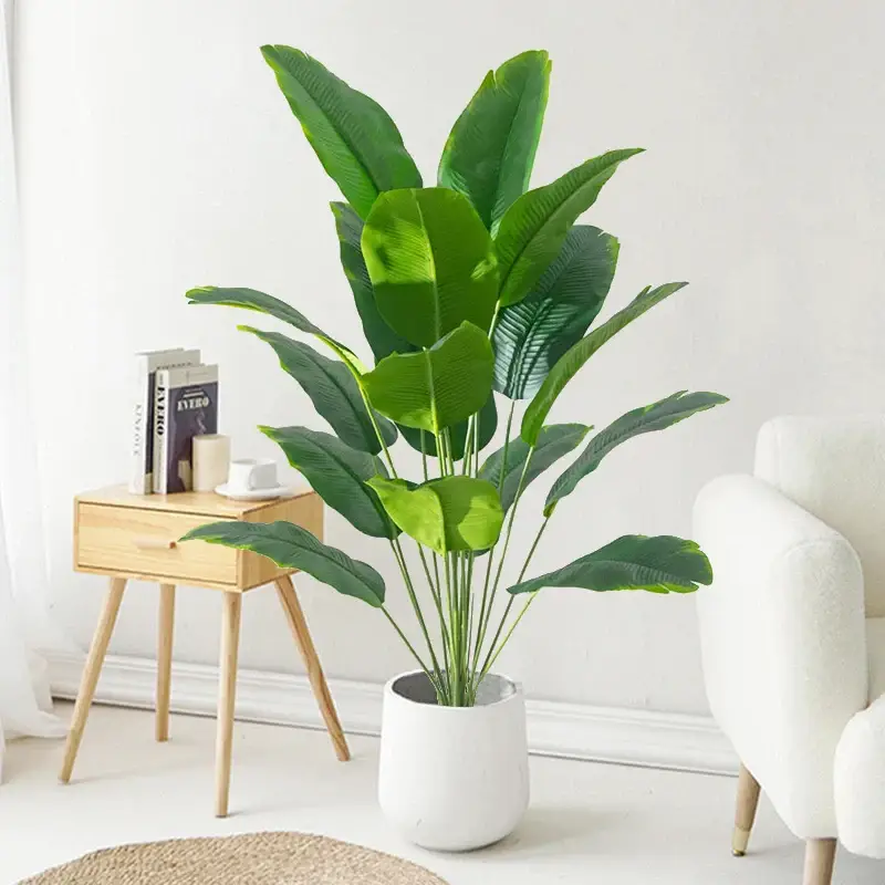 Retour Gratuit Artificial tropical palm tree for indoor and outdoor decoration